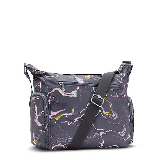 Kipling Gabbie Printed Crossbody Väska Grå | SE 2055VR